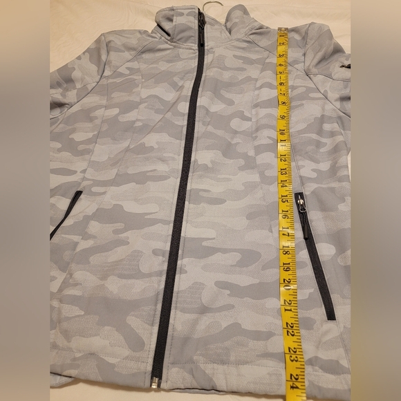 Free Country Camo Jacket Grey White Womens Size XL Hunt Camp Fishing Gorpore - Picture 8 of 11